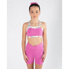 Energetiks Remi Twist Crop Top | Pink Blossom