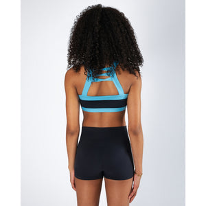 Energetiks Remi Twist Crop Top | Black