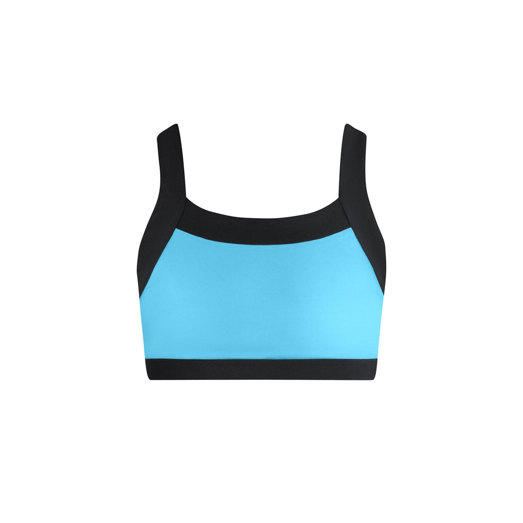 Energetiks Remi Twist Crop Top | Sky Blue