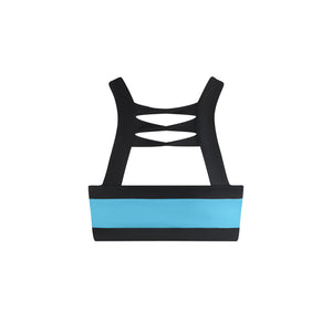 Energetiks Remi Twist Crop Top | Sky Blue