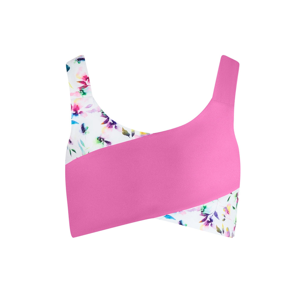 Energetiks Izzy Crop Top | Pink Blossom
