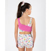 Energetiks Izzy Crop Top | Pink Blossom