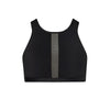 Energetiks Tate Crop Top | Black Mesh