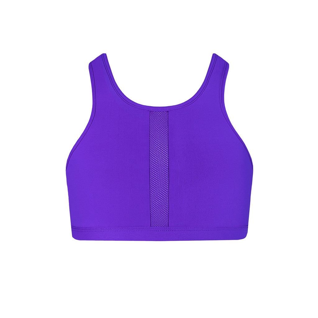 Energetiks Tate Crop Top | Party Purple