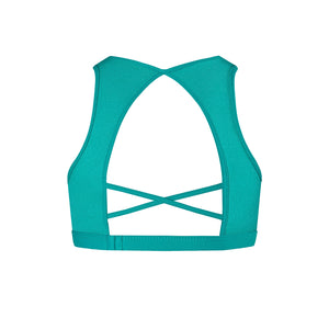 Energetiks Tate Crop Top | Vibrant Green