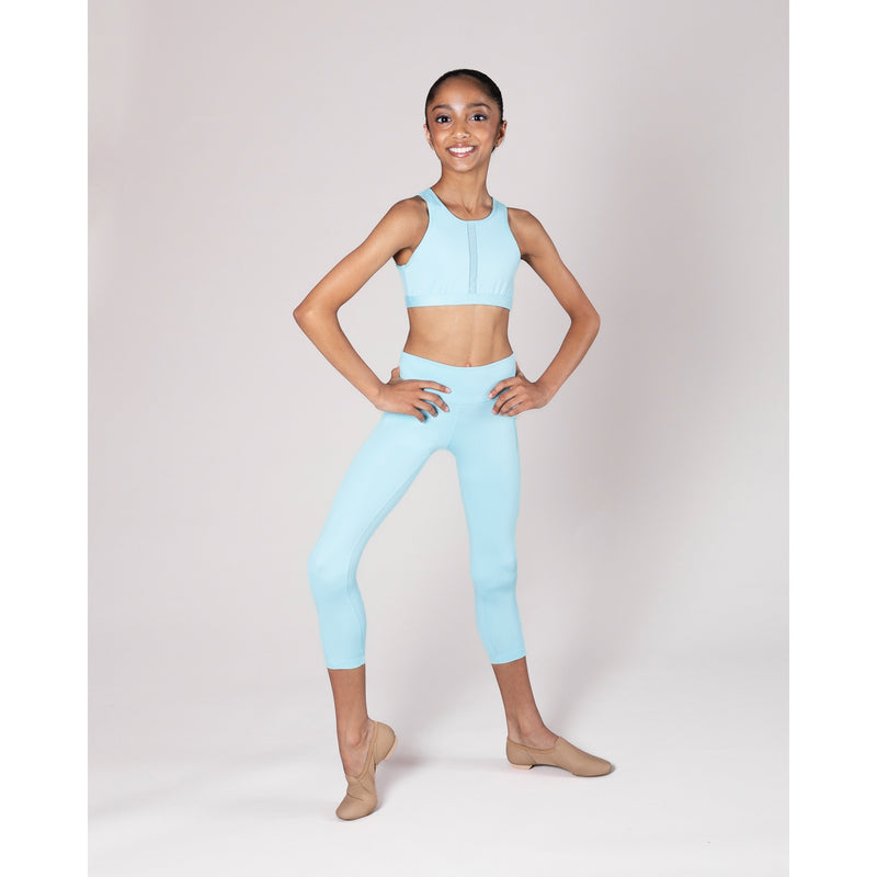 Energetiks Tate Panelled Crop Top | Mystique Mint