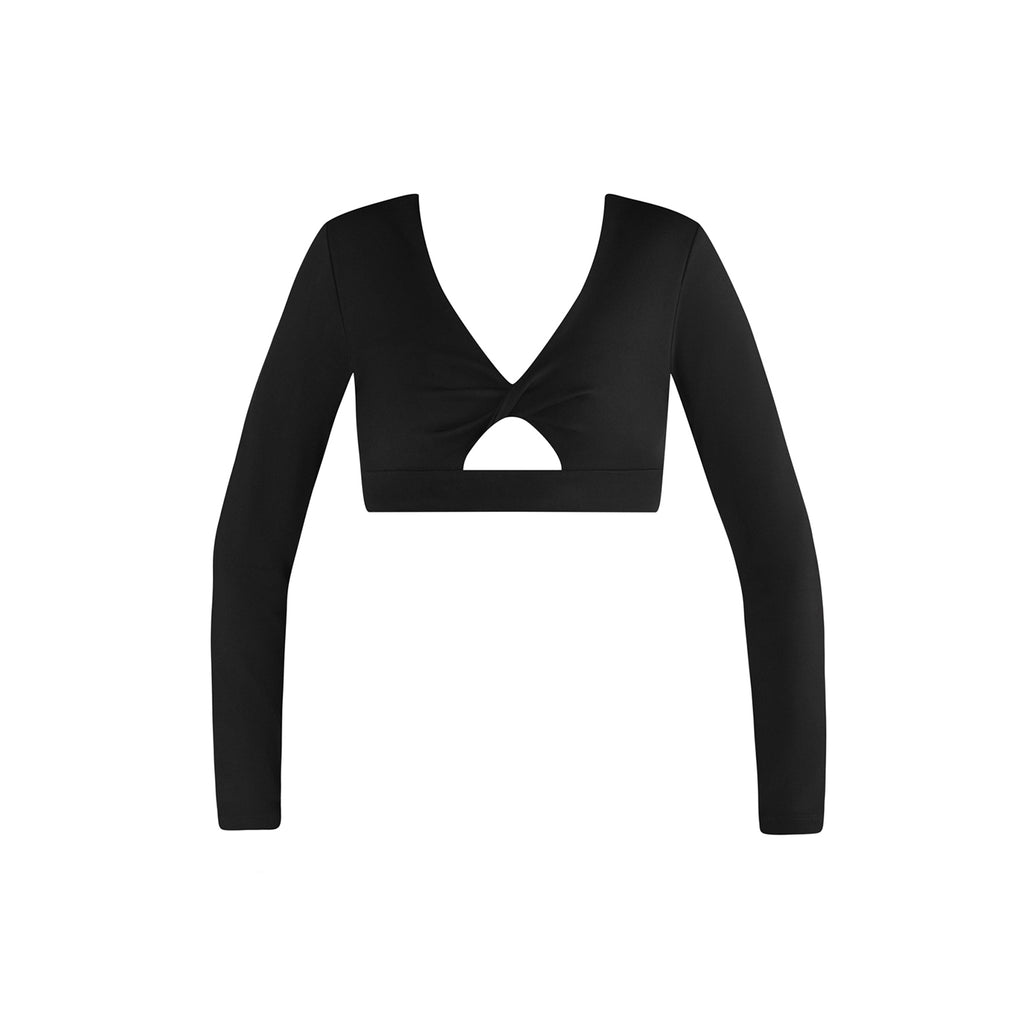 Energetiks Avery Long Sleeve Crop | Black