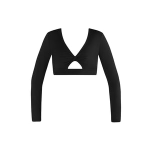Energetiks Avery Long Sleeve Crop | Black