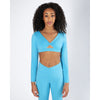 Energetiks Avery Long Sleeve Crop | Sky Blue