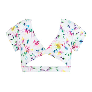 Energetiks Avery Cap Sleeve Crop | Bloom