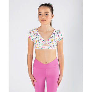 Energetiks Avery Cap Sleeve Crop | Bloom