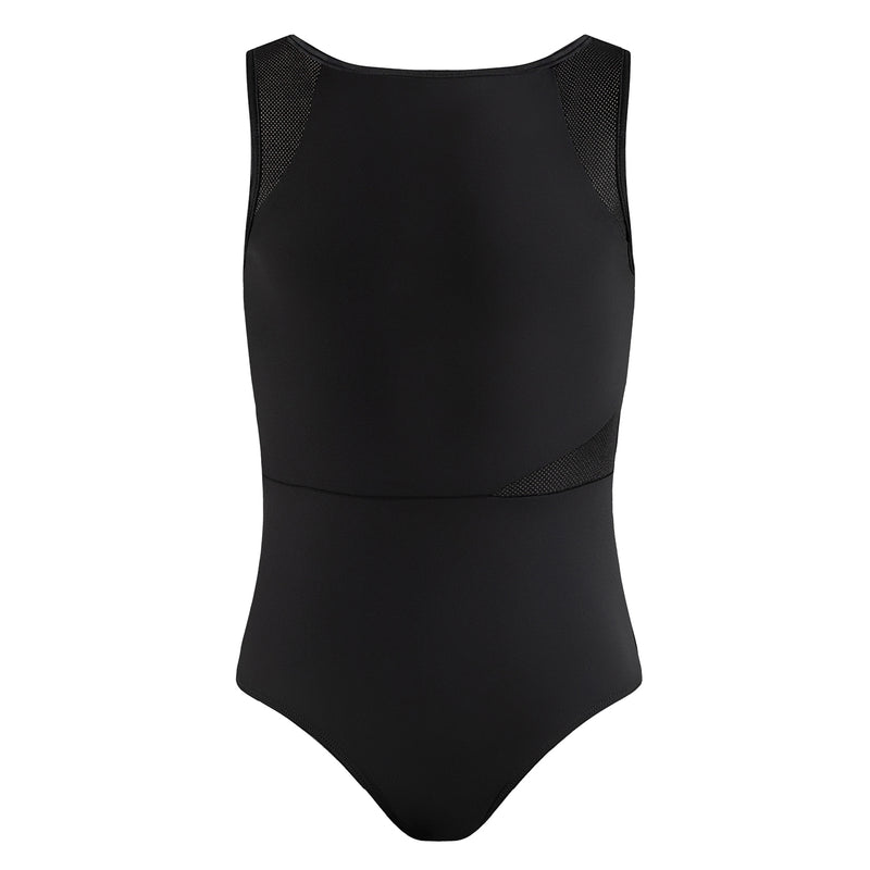 Energetiks Alaina Leotard | Black Mesh