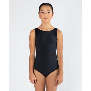Energetiks Alaina Leotard | Black Mesh
