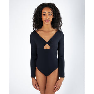 Energetiks Avery Long Sleeve Leotard | Black