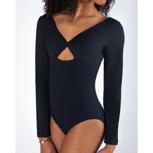 Energetiks Avery Long Sleeve Leotard | Black