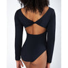 Energetiks Avery Long Sleeve Leotard | Black