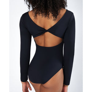 Energetiks Avery Long Sleeve Leotard | Black