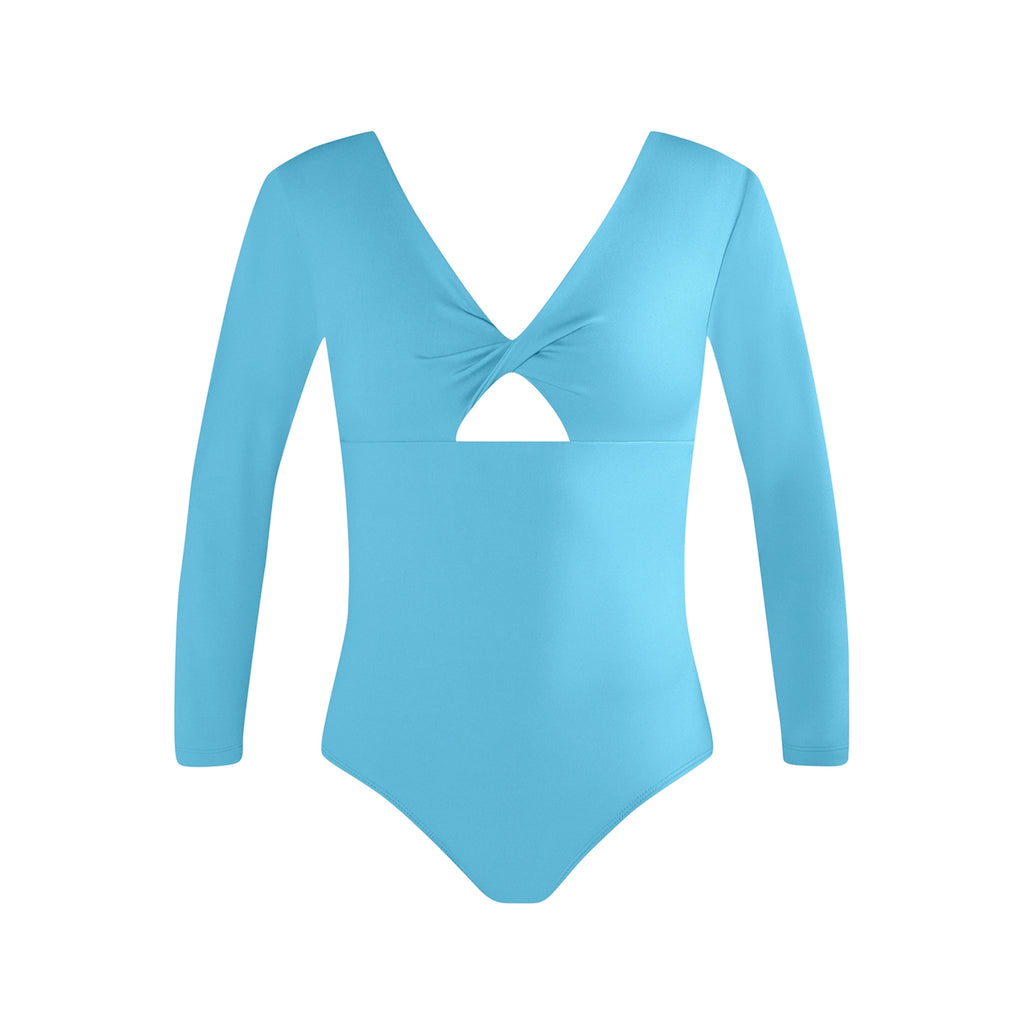 Energetiks Avery Long Sleeve Leotard | Sky Blue
