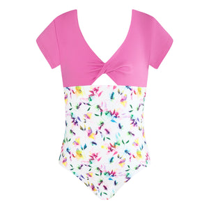 Energetiks Avery Cap Sleeve Leotard | Bloom