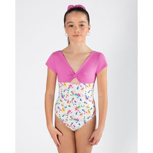 Energetiks Avery Cap Sleeve Leotard | Bloom