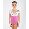 Energetiks Avery Cap Sleeve Leotard | Pink Blossom