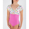 Energetiks Avery Cap Sleeve Leotard | Pink Blossom