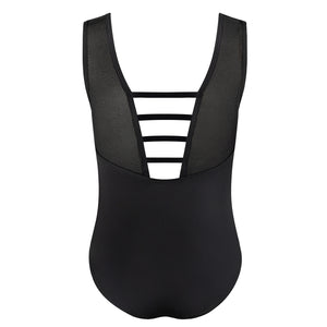 Energetiks Lisa Leotard | Black Mesh