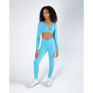 Energetiks Halley Legging | Sky Blue