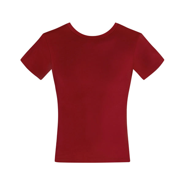 Energetiks Align Olympia Men's Fitted Tee | Crimson Red