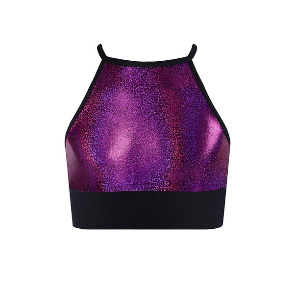 Energetiks Tora Metallic Crop Top | Child