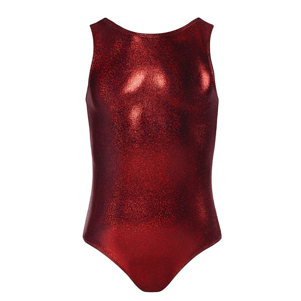 Energetiks Meg Tank Metallic Leotard | Child