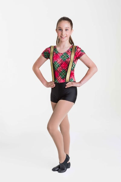 Tartan Biketard | Dancewear Nation Australia