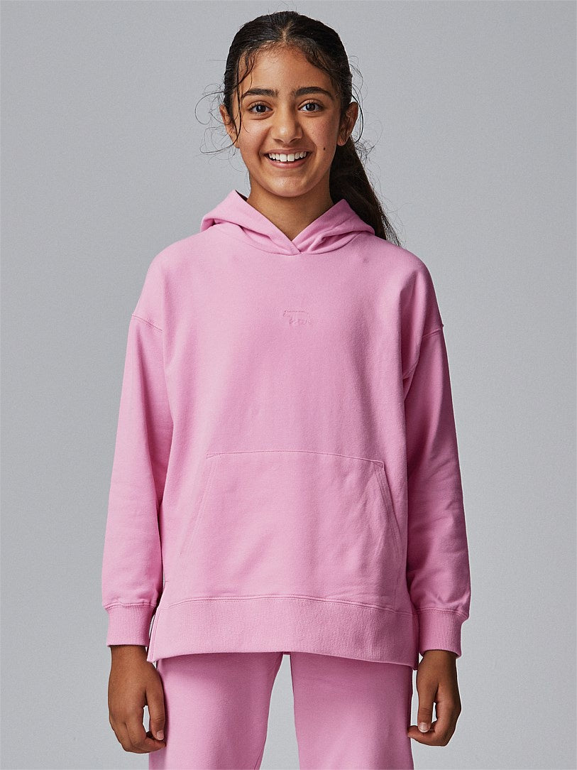 Running Bare Hair Toss Hoodie - Lip Gloss (Girls)