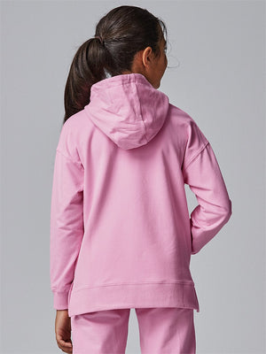 Running Bare Hair Toss Hoodie - Lip Gloss (Girls)