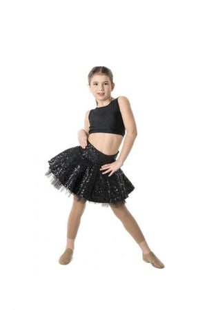 Sequin Skater Skirt | Dancewear Nation Australia