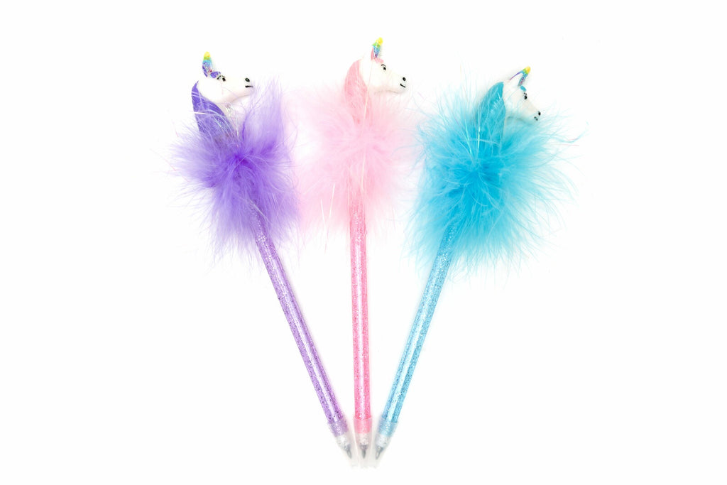 Unicorn Fluffy Pens