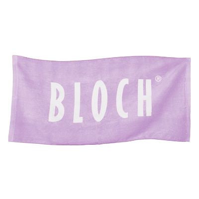 Bloch Logo Towel With Zip Pouch - Lavender | Dancewear Nation Australia