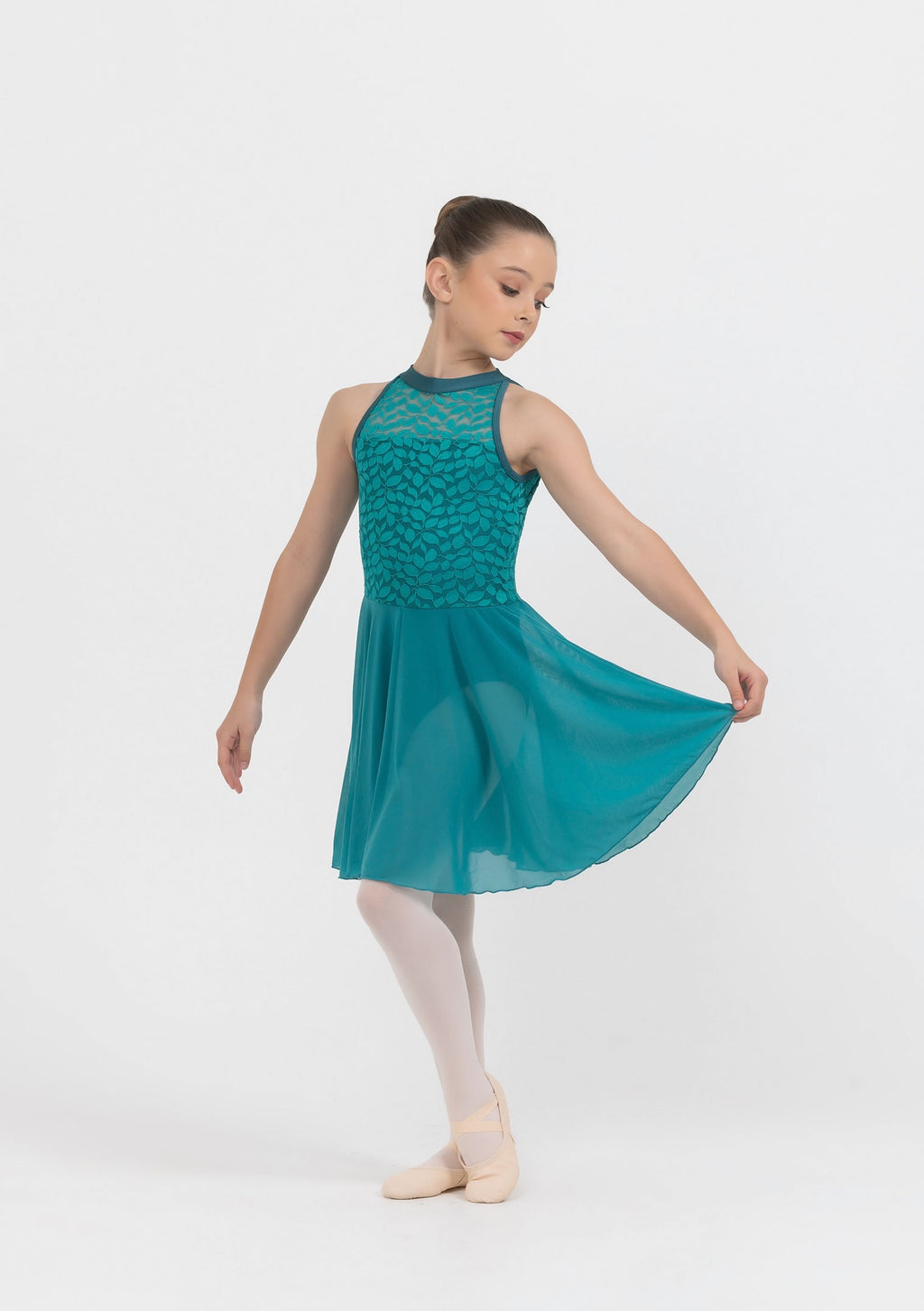 Amelia Lyrical Dress | Jade