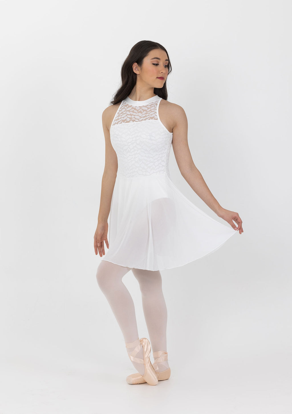 Amelia Lyrical Dress | White