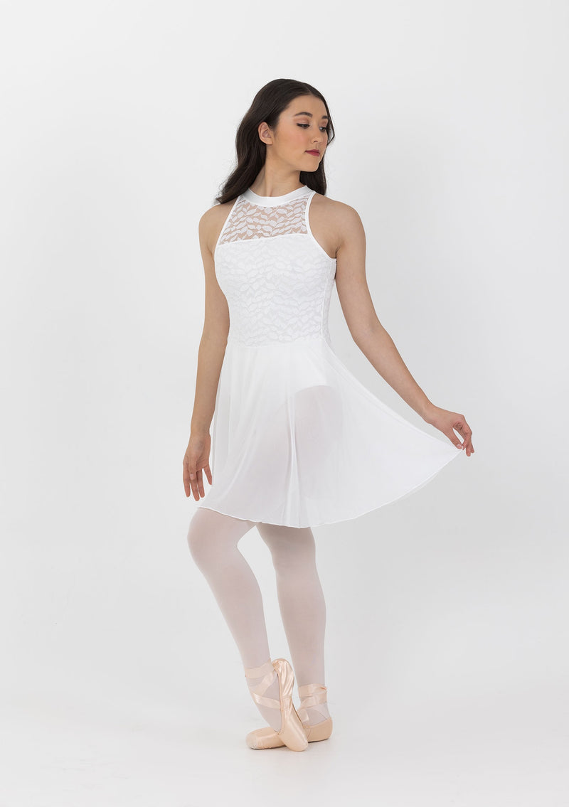 Amelia Lyrical Dress | White | Dancewear Nation Australia Amelia Lyrical Dress | White | Dancewear Nation Australia