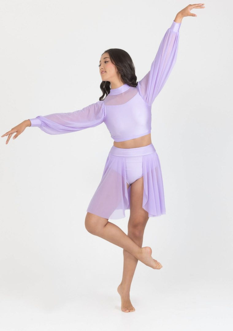 Studio 7 Annabelle Crop Top | Lilac