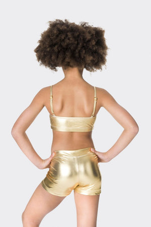 Studio 7 Metallic Hot Shorts | Child