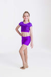 Attitude Sequin Crop Top | Dancewear Nation Australia