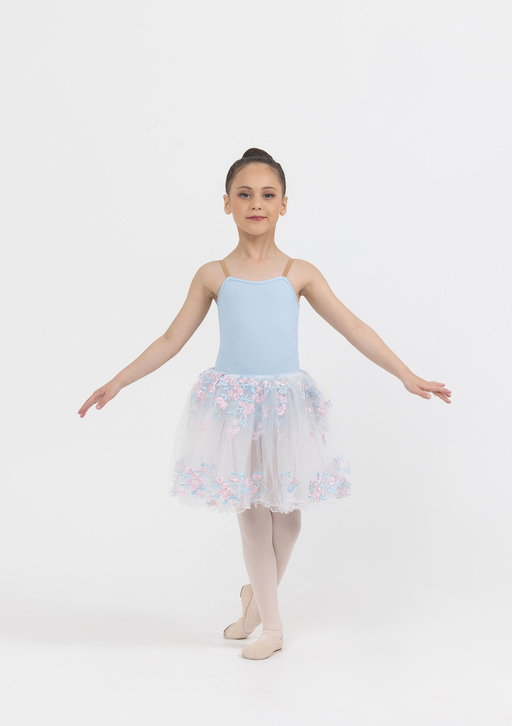 Studio 7 Floral Romance Tutu | Pale Blue