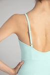 Bloch Lucia Camisole V Mesh Womens Leotard | Icicle
