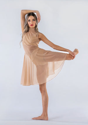 Studio 7 Mesh Performance Dress | Cashew