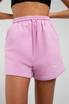 Bloch SALE | Off Duty High Waisted Terry Shorts | Bubble Gum
