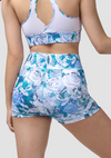 Uactiv Rosette Shorts - Blue Roses