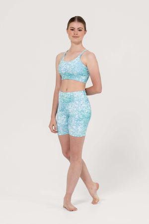 Uactiv June Crop Top | Blue Sprinkle