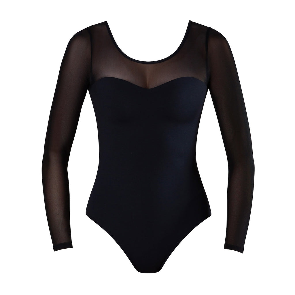 Energetiks Maya Mesh Leotard | Black | Adult